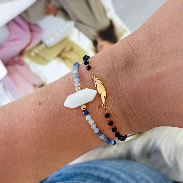 Pozlačena zapestnica za ženske