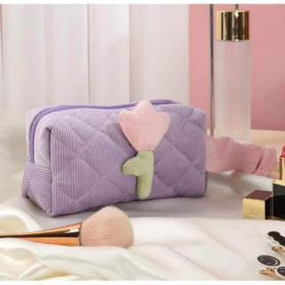 Mint vijolična kozmetična torbica