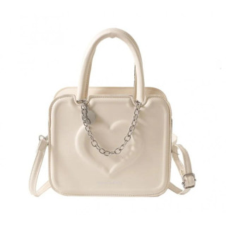 Krem ženska torba za čez ramo