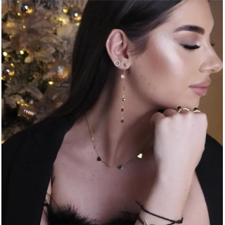 Ženski uhani iz kirurškega jekla