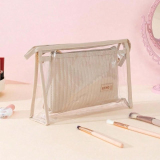 Kremni set dveh kozmetičnih torbic