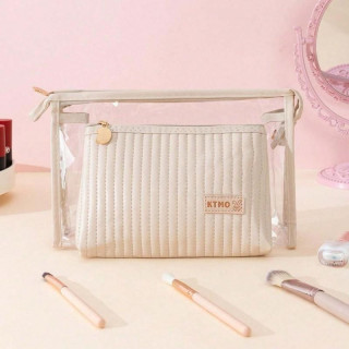 Kremni set dveh kozmetičnih torbic