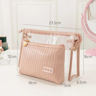 Kremni set dveh kozmetičnih torbic