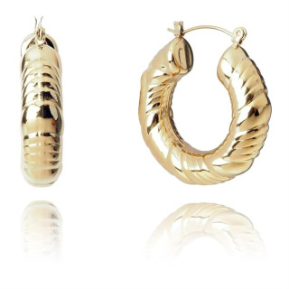 Uhani zlati prstani iz kirurškega jekla