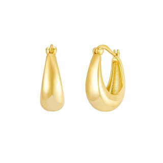 Ženski uhani v zlati barvi