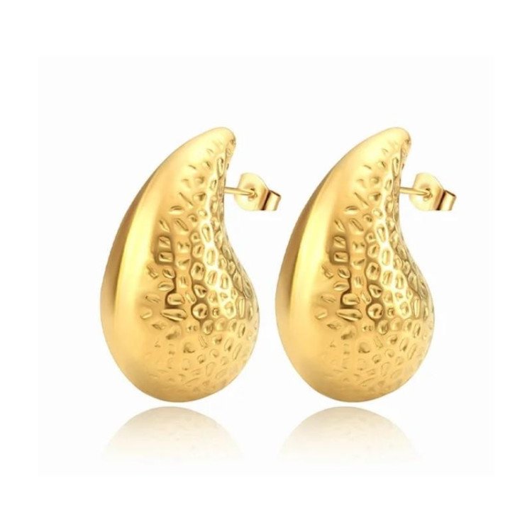 Ženski pozlačeni uhani