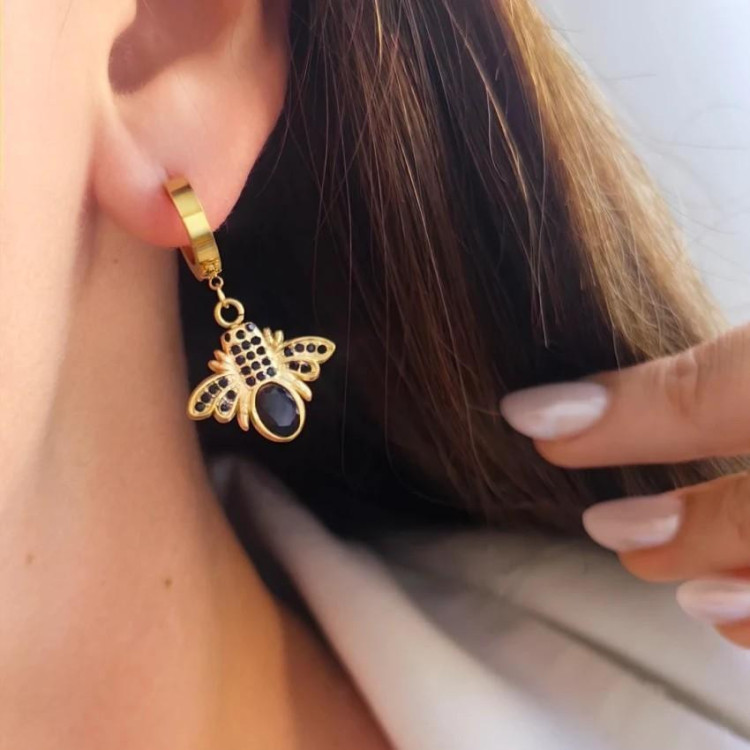 Ženski uhani iz kirurškega jekla