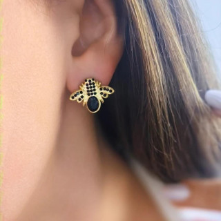 Preluknjani uhani iz kirurškega jekla