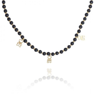 Ogrlica s kroglicami iz kirurškega jekla