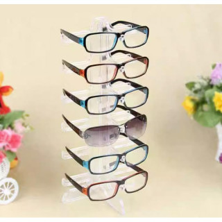 Prozorno stojalo za kozarce - 6 nivojev