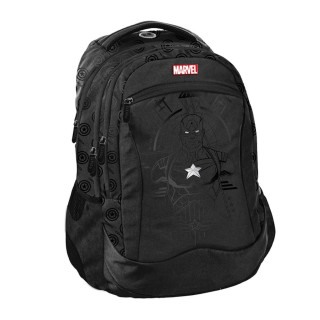 Črn premium šolski nahrbtnik Iron Man + peresnica