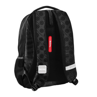 Črn premium šolski nahrbtnik Iron Man + peresnica