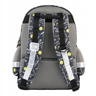 3-delni šolski SMILEY komplet nahrbtnik, torba in peresnica