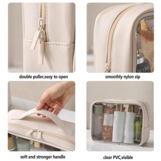 Črna kozmetična torbica