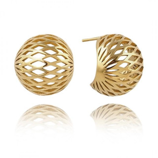 Ženski pozlačeni uhani