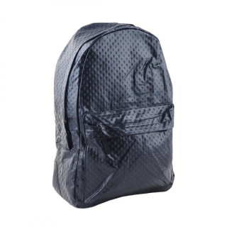 Črn prešit šolski nahrbtnik