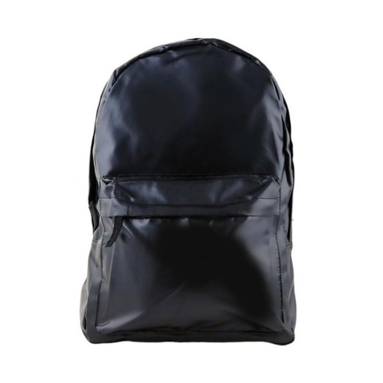 Črn šolski nahrbtnik z žepom