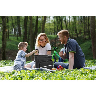 Črna termo torba za piknik