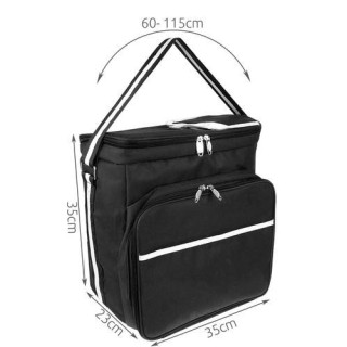 Črna termo torba za piknik