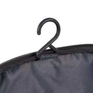 Siva viseča kozmetična torbica