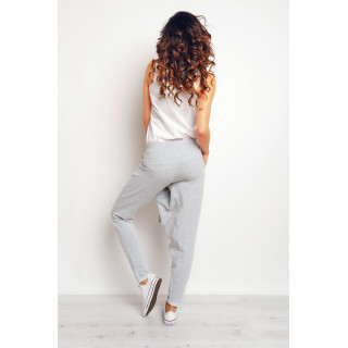 Dámske štýlové tepláky - sivé