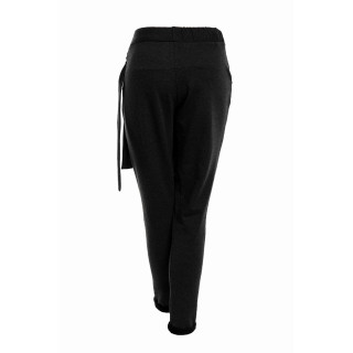 Dámske štýlové tepláky - čierne