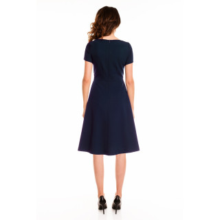 Dámske šaty - tmavomodré