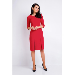 Elegantné dámske šaty červenej farby