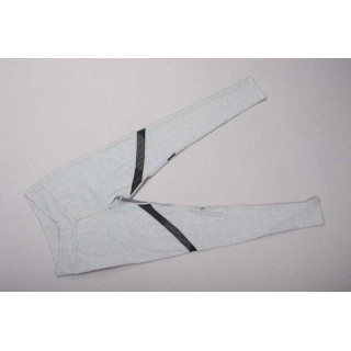 Sive ženske športne pajkice z mrežastimi vstavki