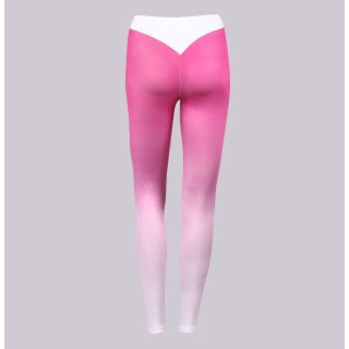 Športne ženske roza pajkice s kontrastnimi elementi