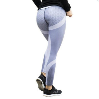 Ženske sive in bele športne pajkice z vzorcem