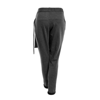 Ženske elegantne trenirke - temno sive