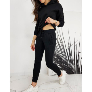 Črn ženski komplet trenirke