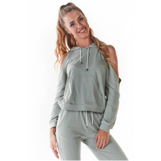 Mint eleganten ženski pulover z izrezi