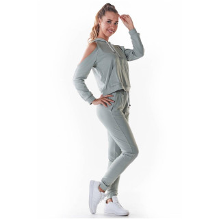 Tanke ženske trenirke mint barve