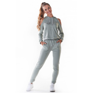 Tanka ženska trenirka mint barve