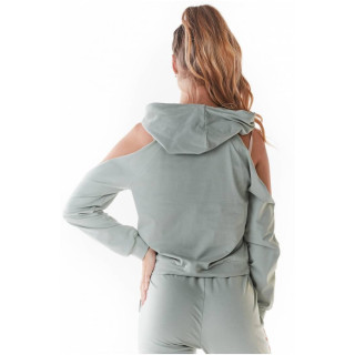 Tanka ženska trenirka mint barve