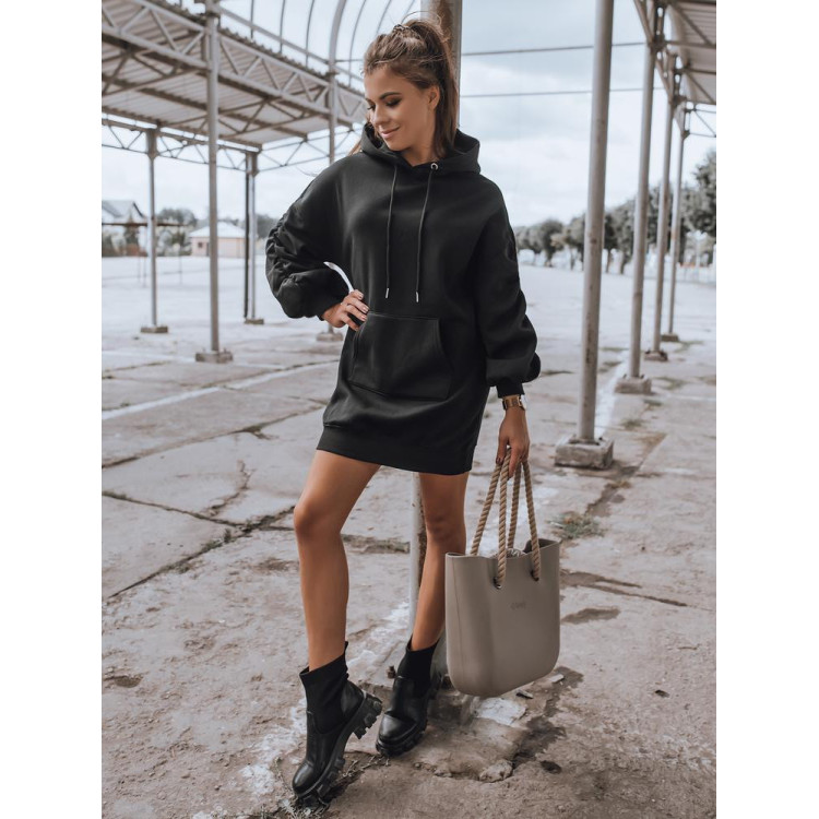 Črna ženska trenirka z originalnimi rokavi