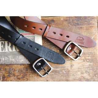 Usnjen rjav pas za ženske