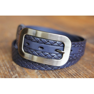 Moder pleten usnjen pas za ženske