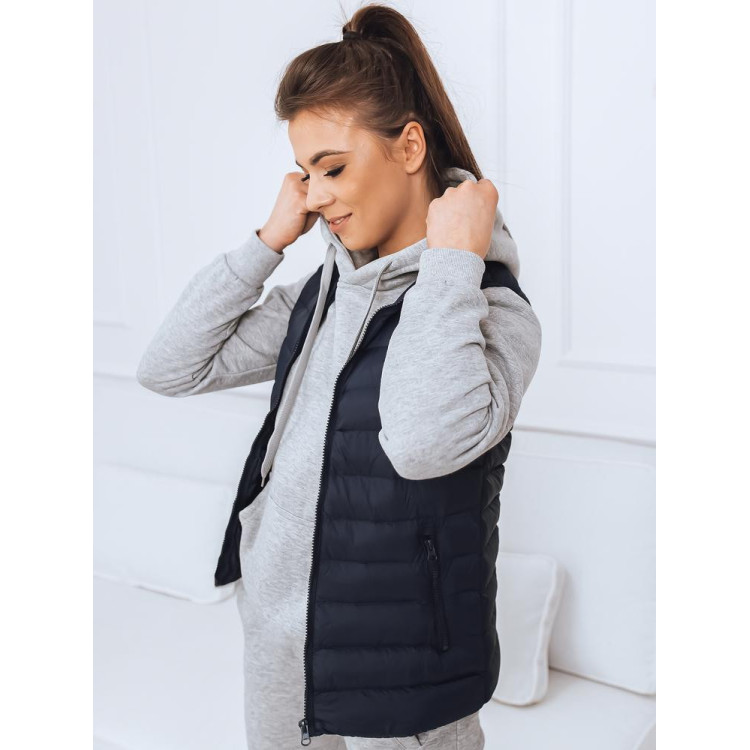 Pomladni ženski telovnik temno modre barve