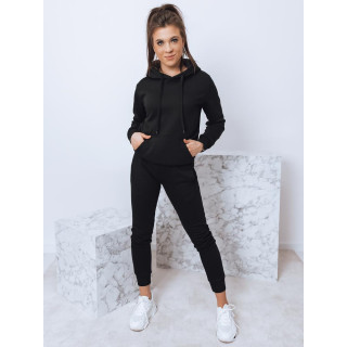 Ženska trenirka v črni barvi