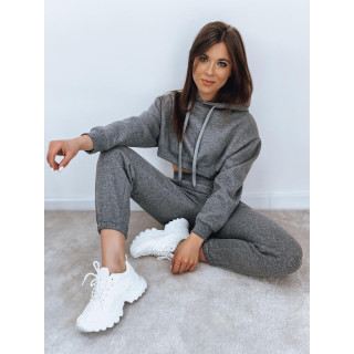 Ženski komplet trenirke temno sive barve