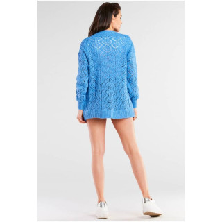 Moder ženski pulover z gumbi