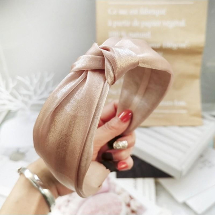 Zlat debel naglavni trak