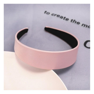 Gladek roza naglavni trak za ženske