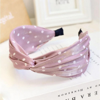 Roza ženski naglavni trak s pikami