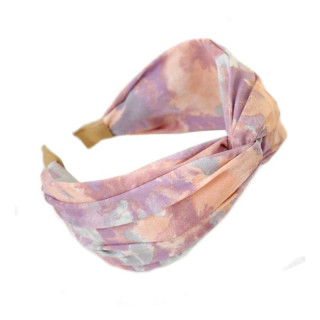 Vijoličen ženski naglavni trak z vozlom