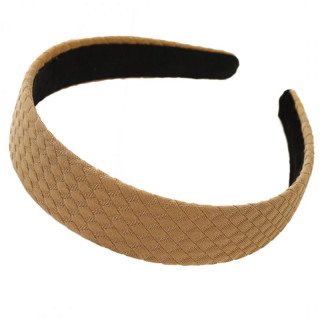 Eleganten rjav ženski naglavni trak