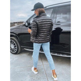 Ženska prehodna jakna v črni barvi